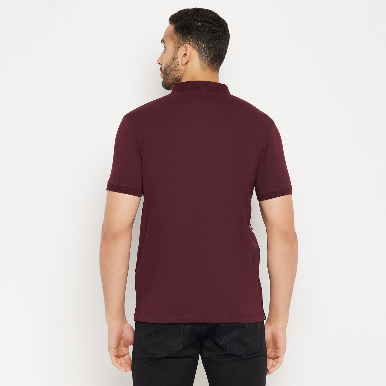 Duke Stardust Men Half Sleeve Polo Neck Cotton T-shirt (4388)