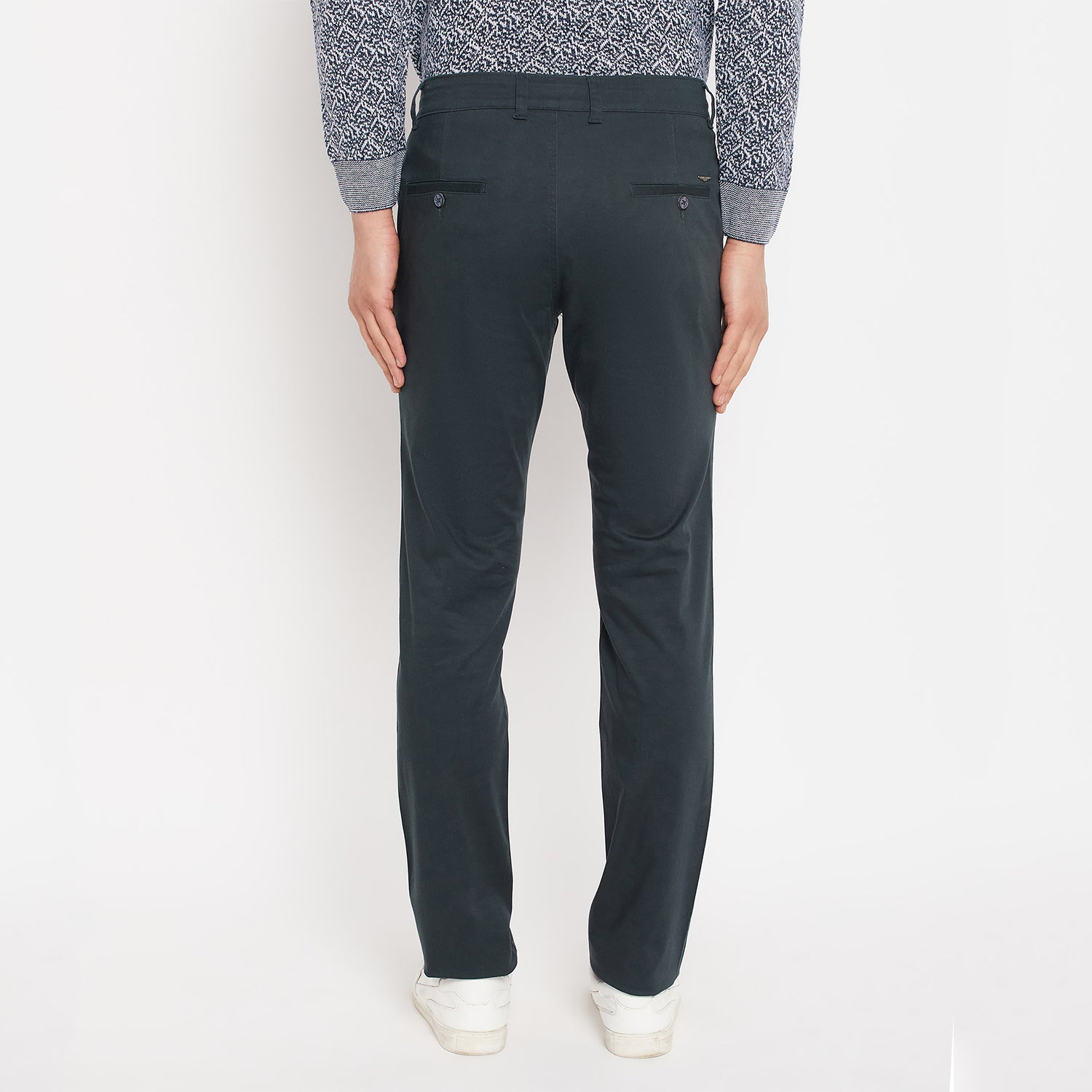 Duke Stardust Men Solid Chinos Trousers (SDT4512)