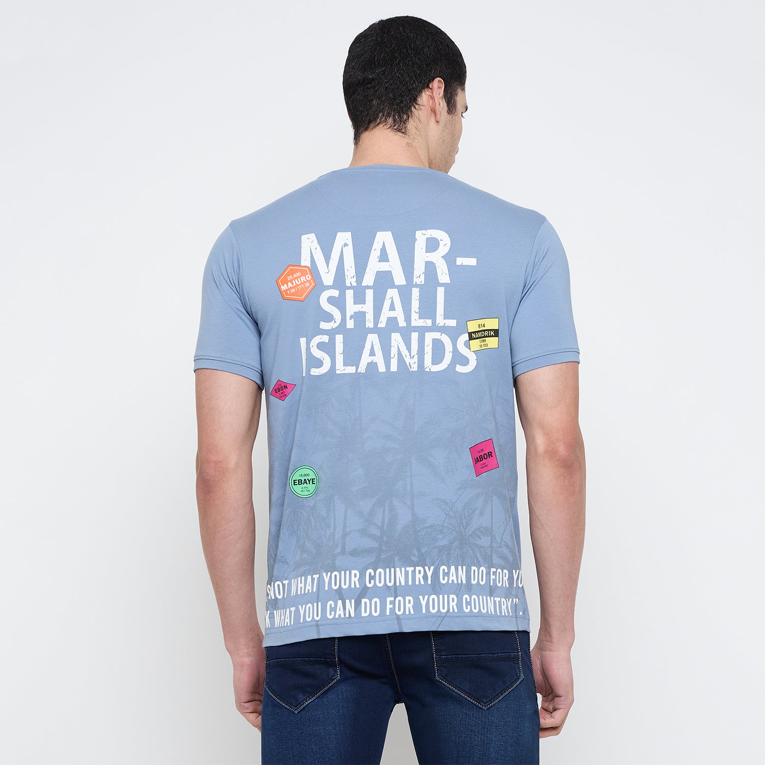 Duke Urban Men Half Sleeve Cotton Tshirt (LF7158)