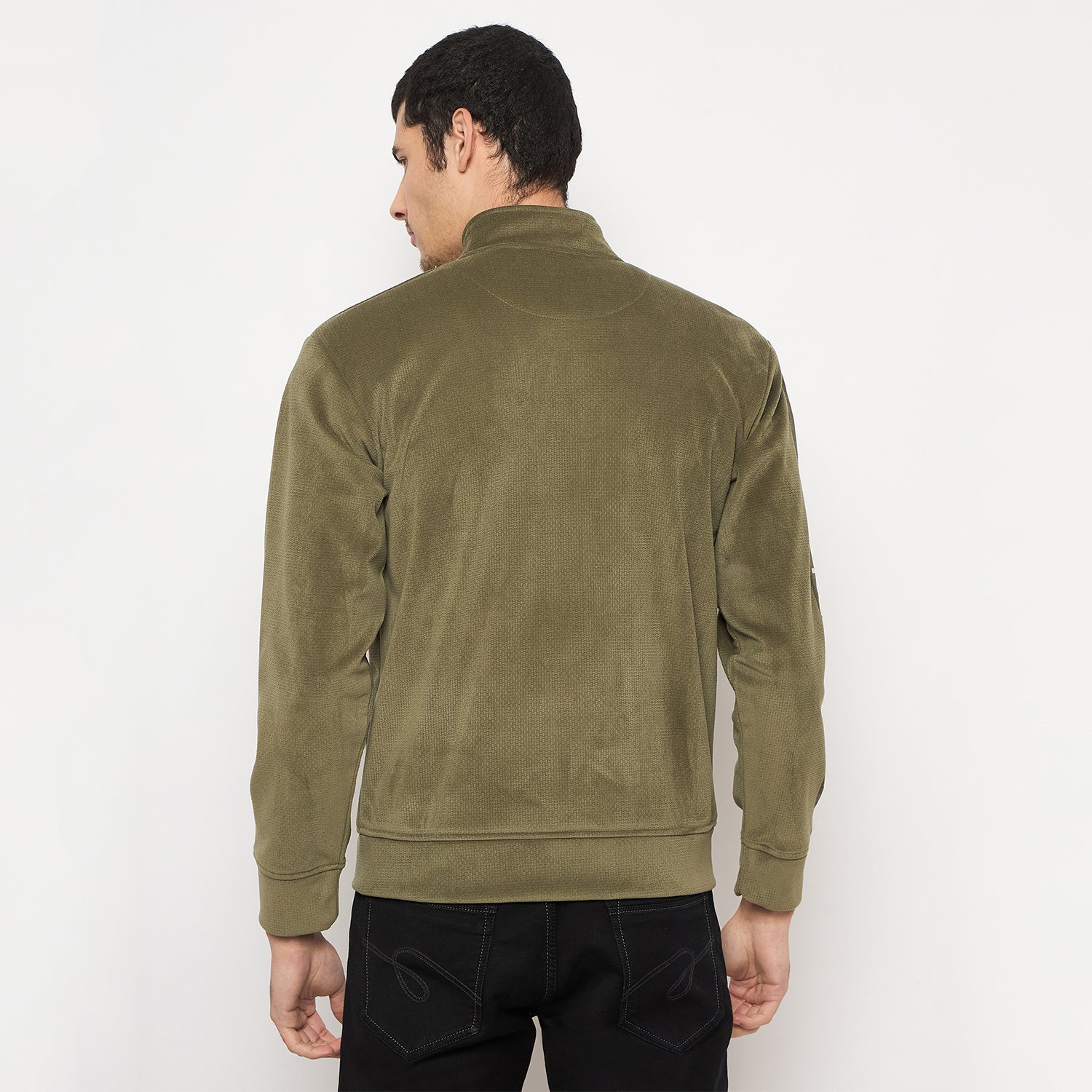 Duke Urban Men Full Sleeve Zipper Sweatshirt (LF6433)
