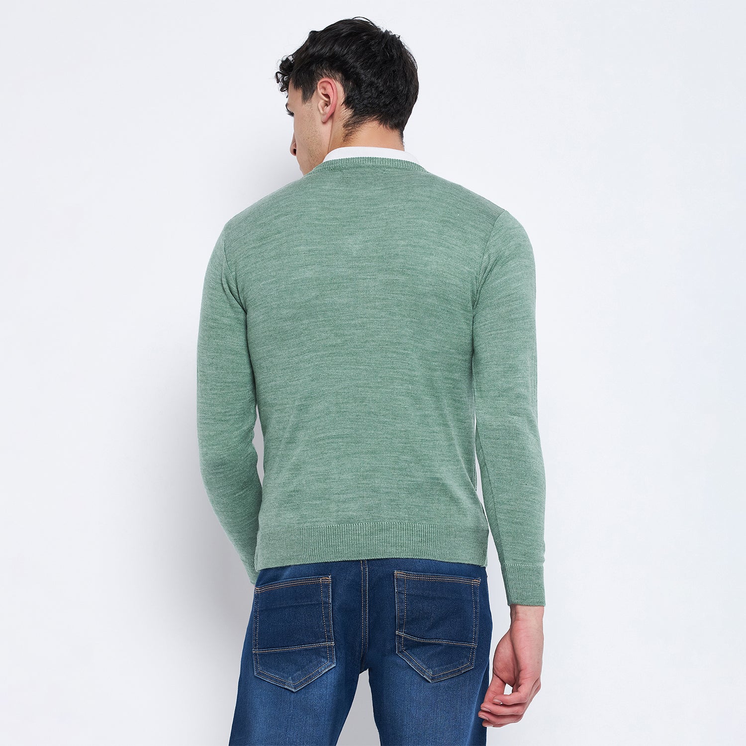 Duke Urban Men Full Sleeve V-Neck Sweater (SDS8089)