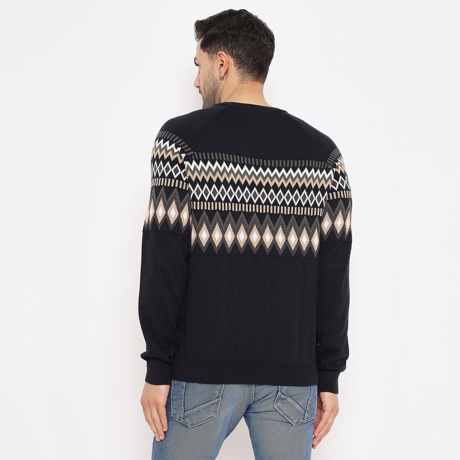 Duke Urban Men Full Sleeve Round Neck Pullover (SDS2186)