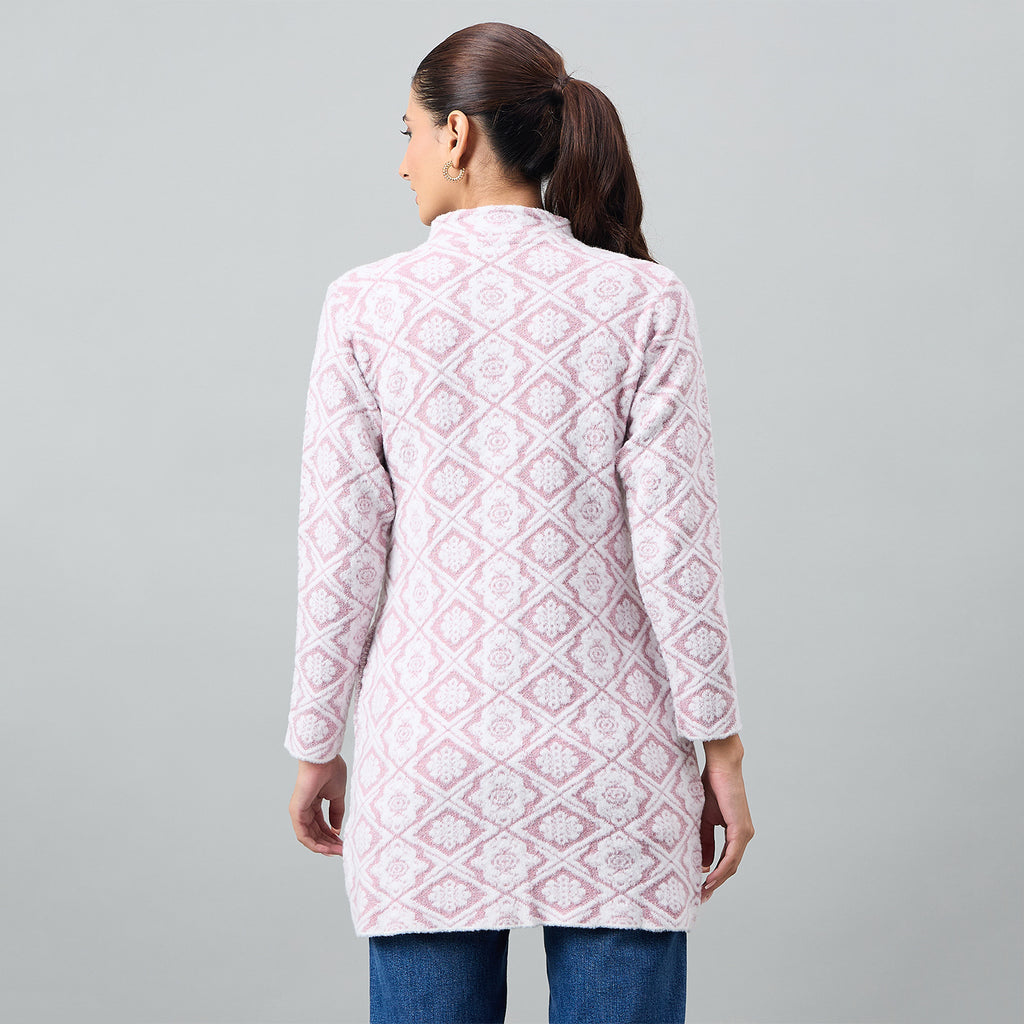 Duke Urban Women Full Sleeve Front Open Regular Cardigan (SDS1368)