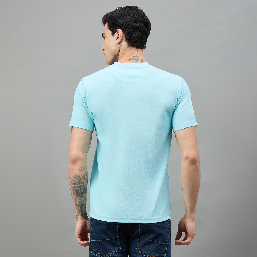 Duke Urban Men Graphic Print Half Sleeve Round Neck Casual Tshirt (LF7501)