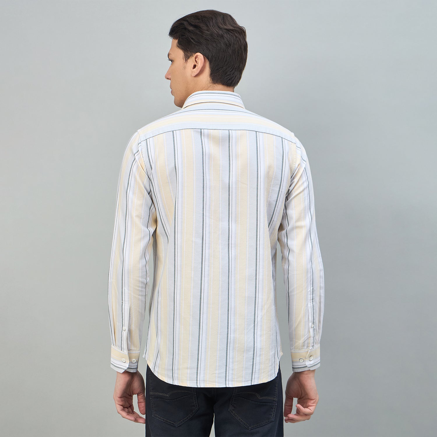 Duke Urban Men Checkered Pure Cotton Slim Fit Casual Full Sleeve Shirt (SDO9STF)