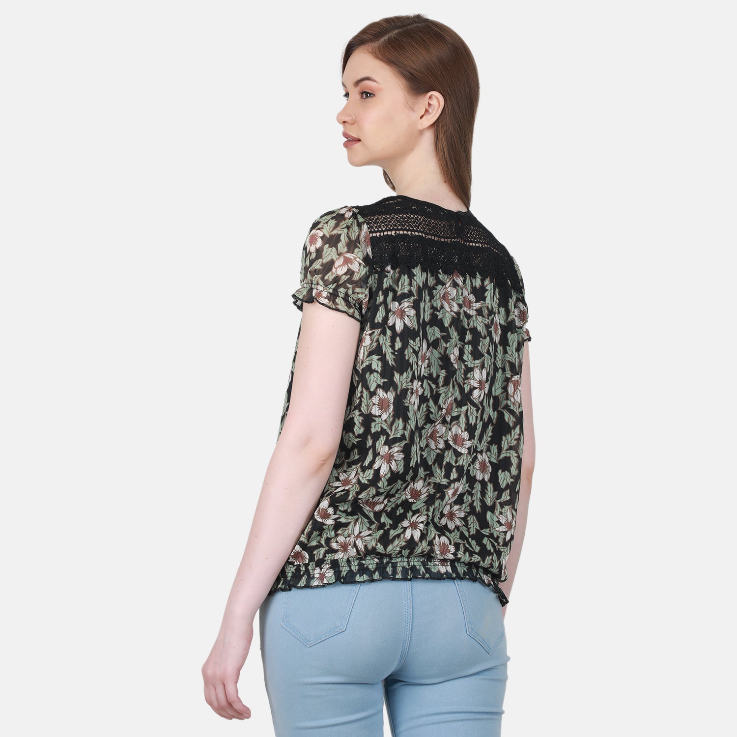 Duke Stardust Women Round Neck Printed Top (SDX3269)