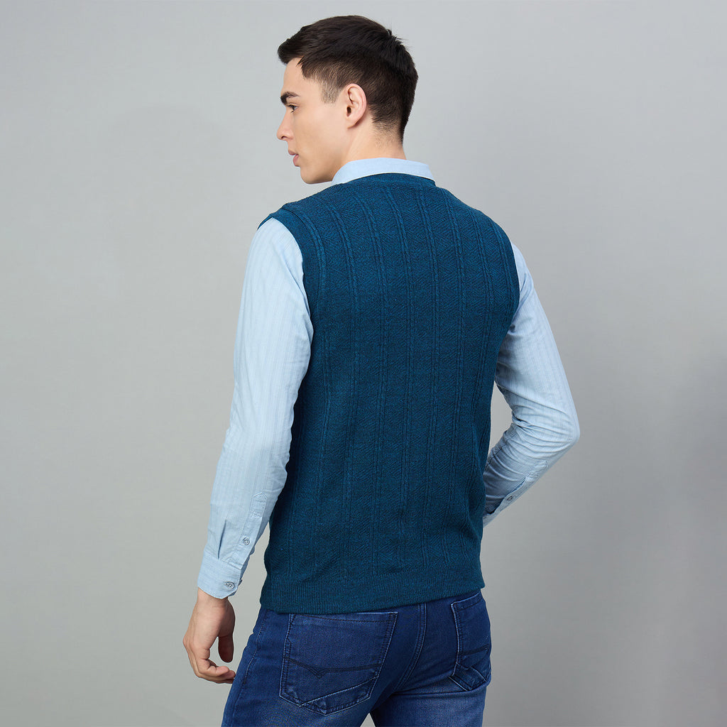 Duke Urban Men Sleeveles V Neck Reversible Sweater (SDS2292)