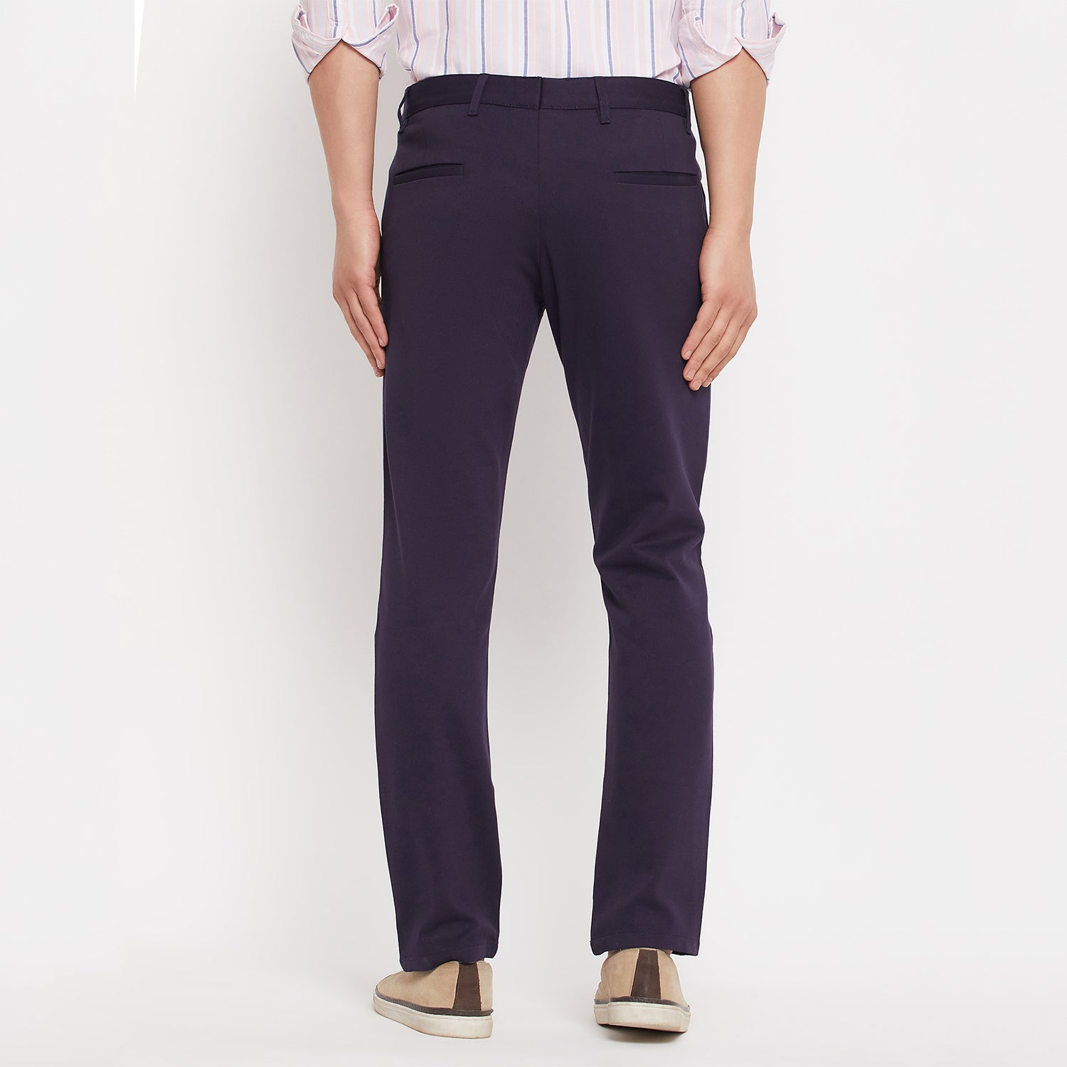 Duke Urban Men Slim Fit Cotton Trousers (SDT4577)