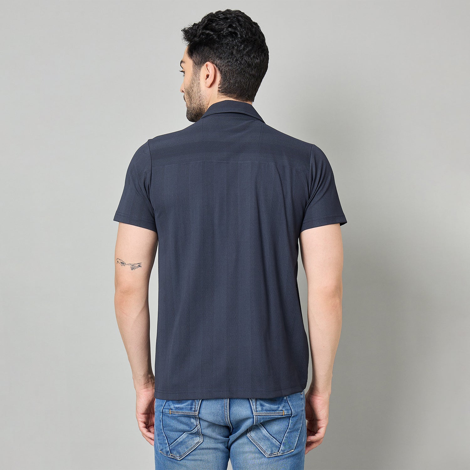 Duke Urban Men Half Sleeve Cotton Shirt (LF7762)