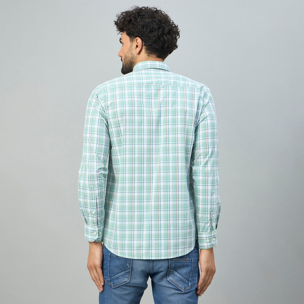 Duke Urban Men Shortstyle Checkered Shirt (SDO9CKT)