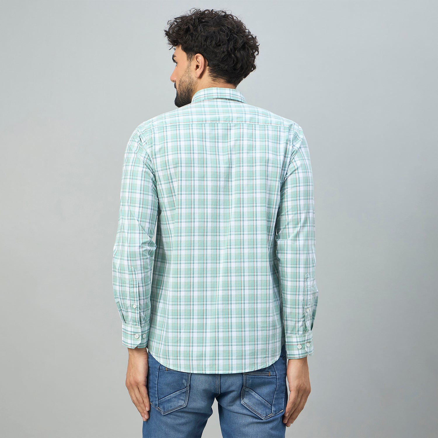 Duke Urban Men Shortstyle Checkered Shirt (SDO9CKT)