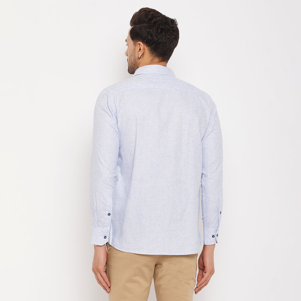 Duke Men Stardust Cotton Full Sleeve Shirt (SDO8PCDL)