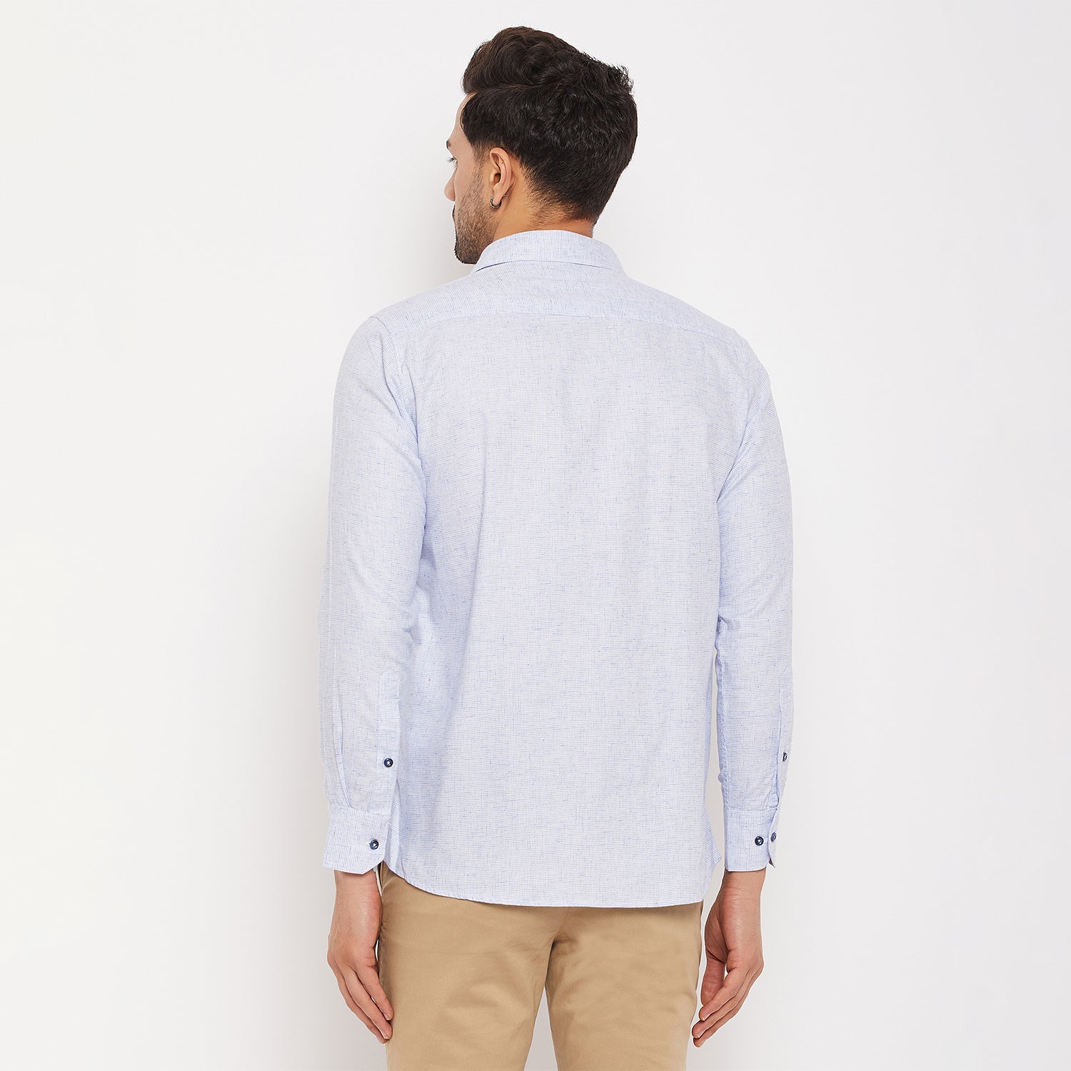 Duke Men Stardust Cotton Full Sleeve Shirt (SDO8PCDL)