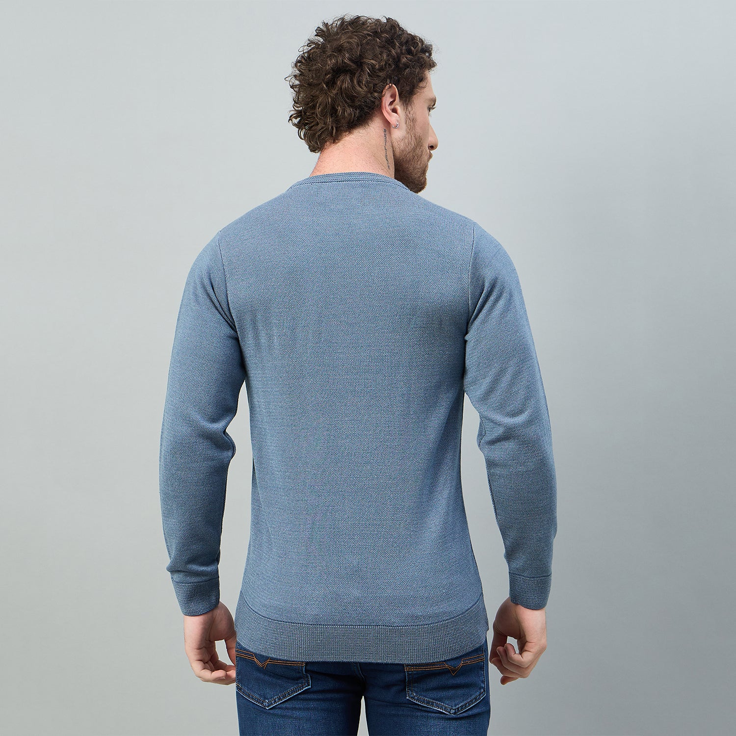 Duke Urban Men Round Neck Regular Sweater (SDS2279)