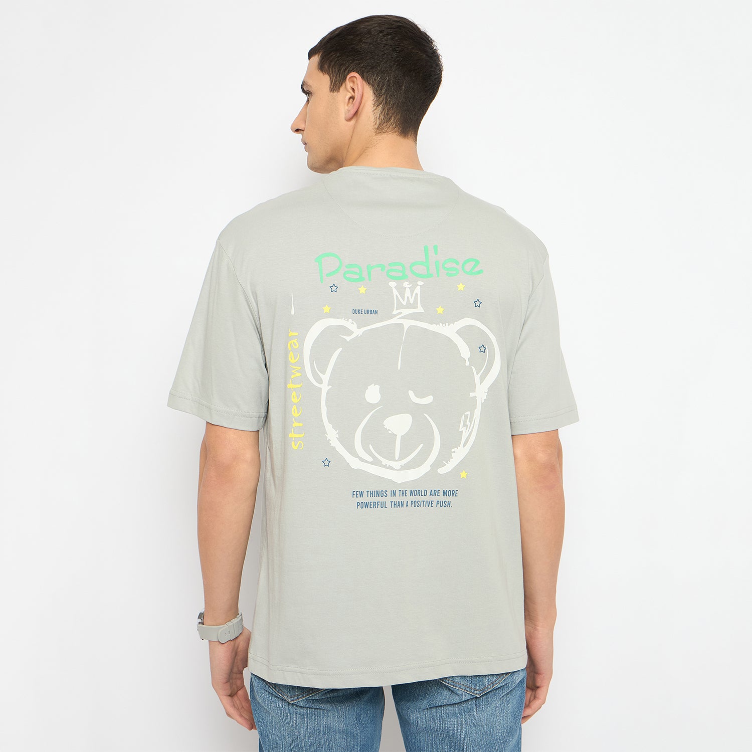Duke Urban Men Half Sleeve Cotton Tshirt (LF7159)