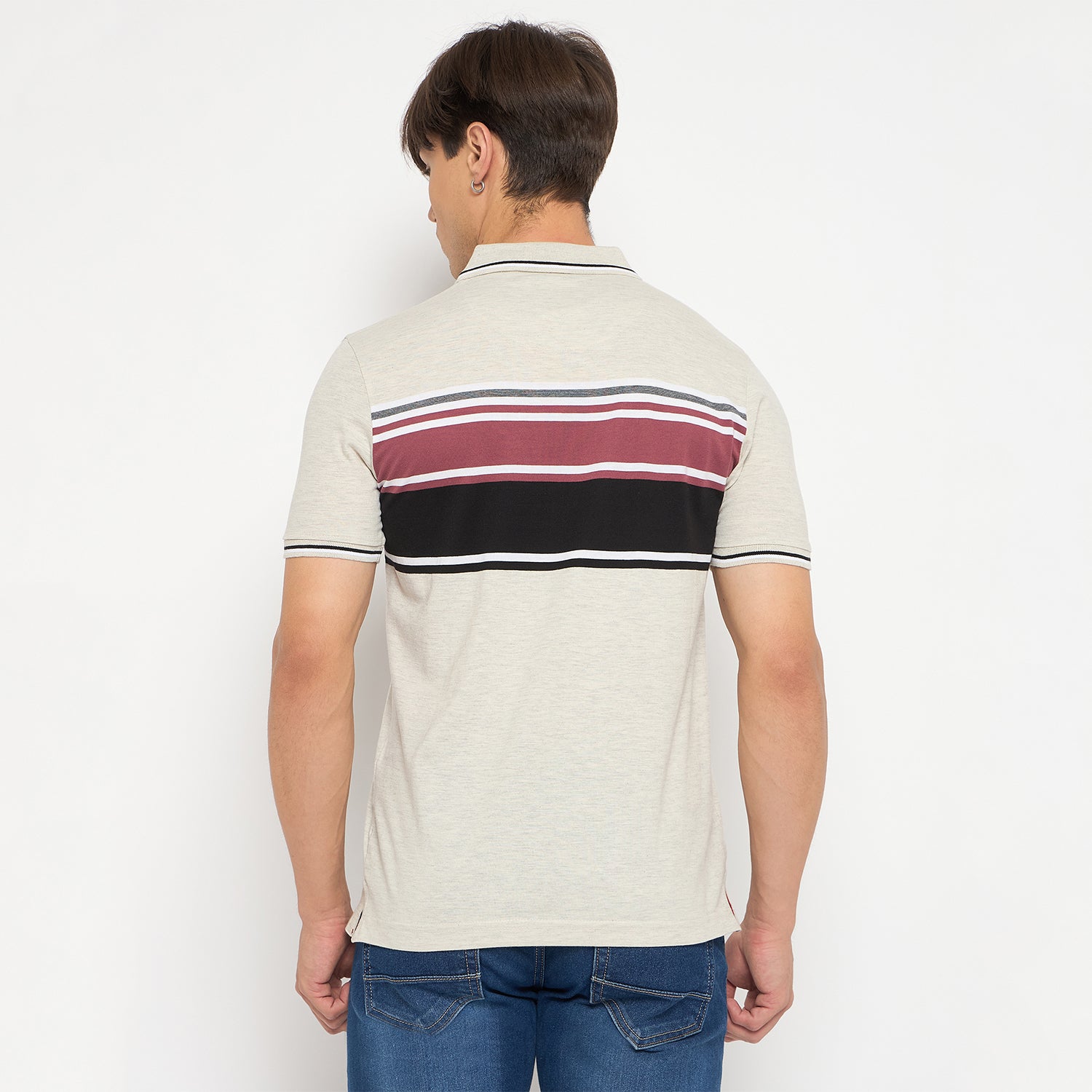 Duke Urban Men Half Sleeve Cotton T-shirt (LF5884)