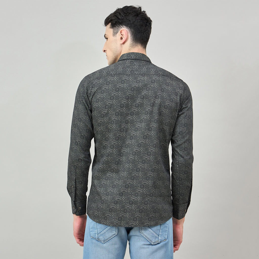 Duke Urban Men Full Sleeve Cotton Shirt (SDO8PRAT)