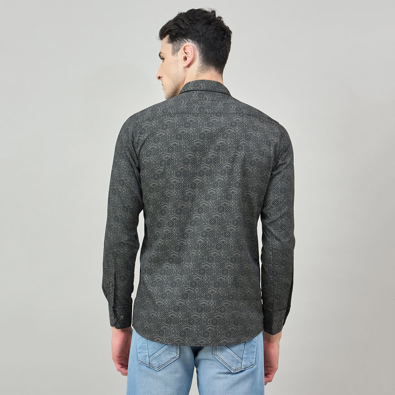 Duke Urban Men Full Sleeve Cotton Shirt (SDO8PRAT)