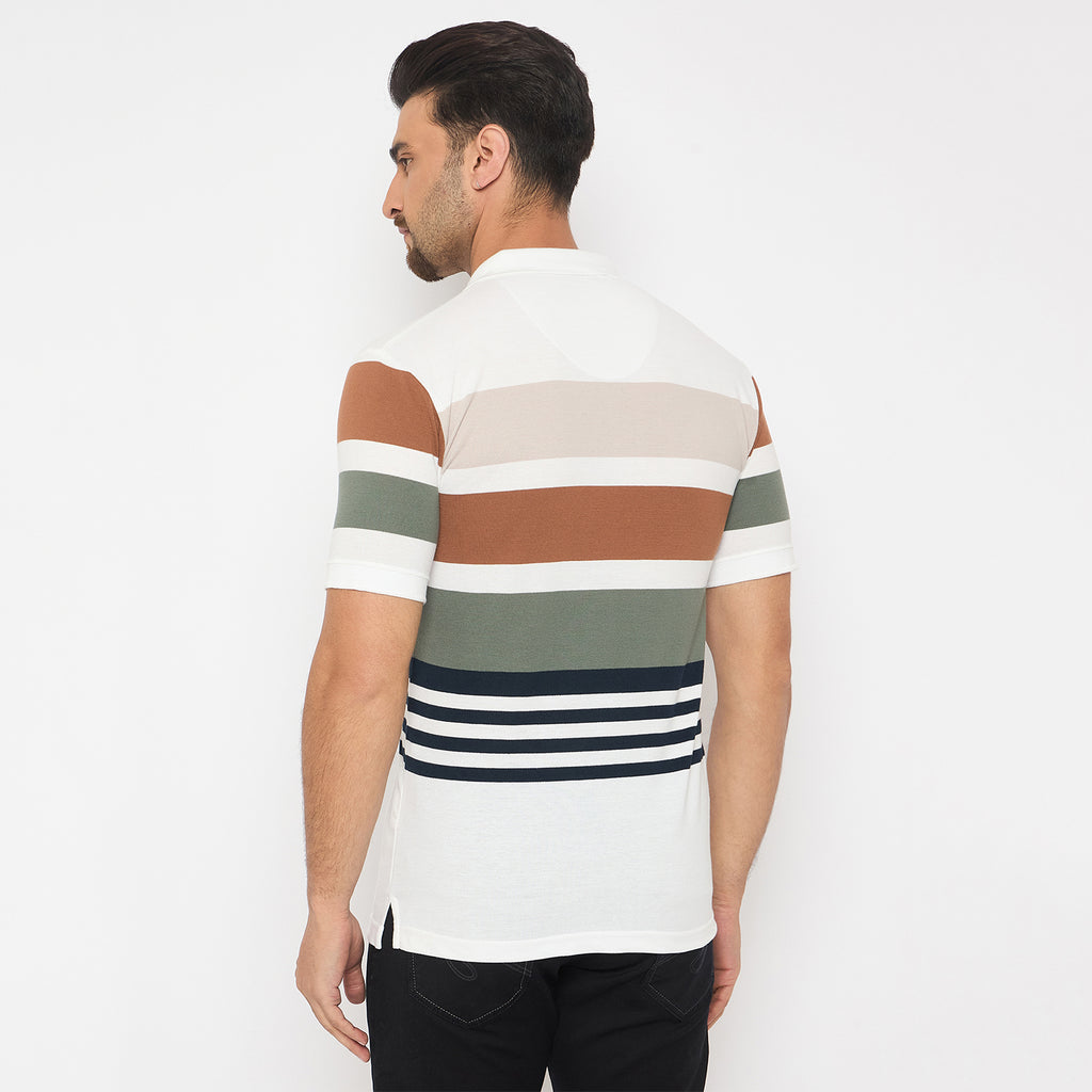 Duke Urban Men Half Sleeve Cotton Tshirt (LF7375)