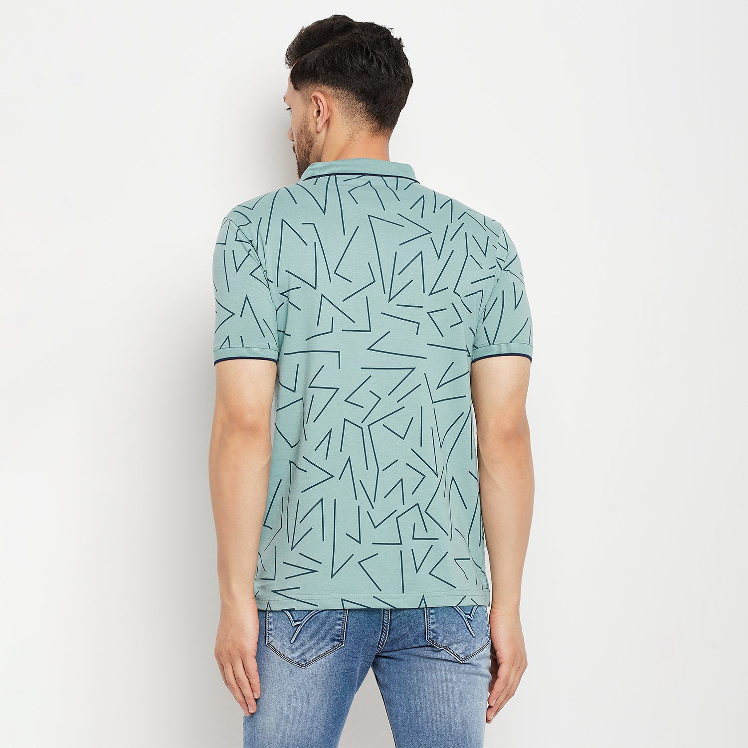 Duke Stardust Men Half Sleeve Polo Neck Cotton T-shirt (1142)