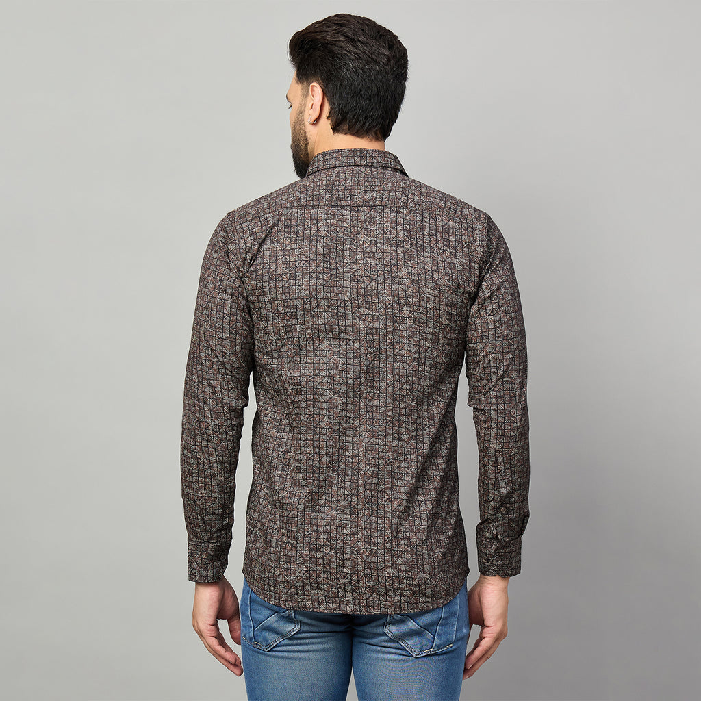 Duke Urban Men Full Sleeve Cotton Shirt (SDO8PRAL)