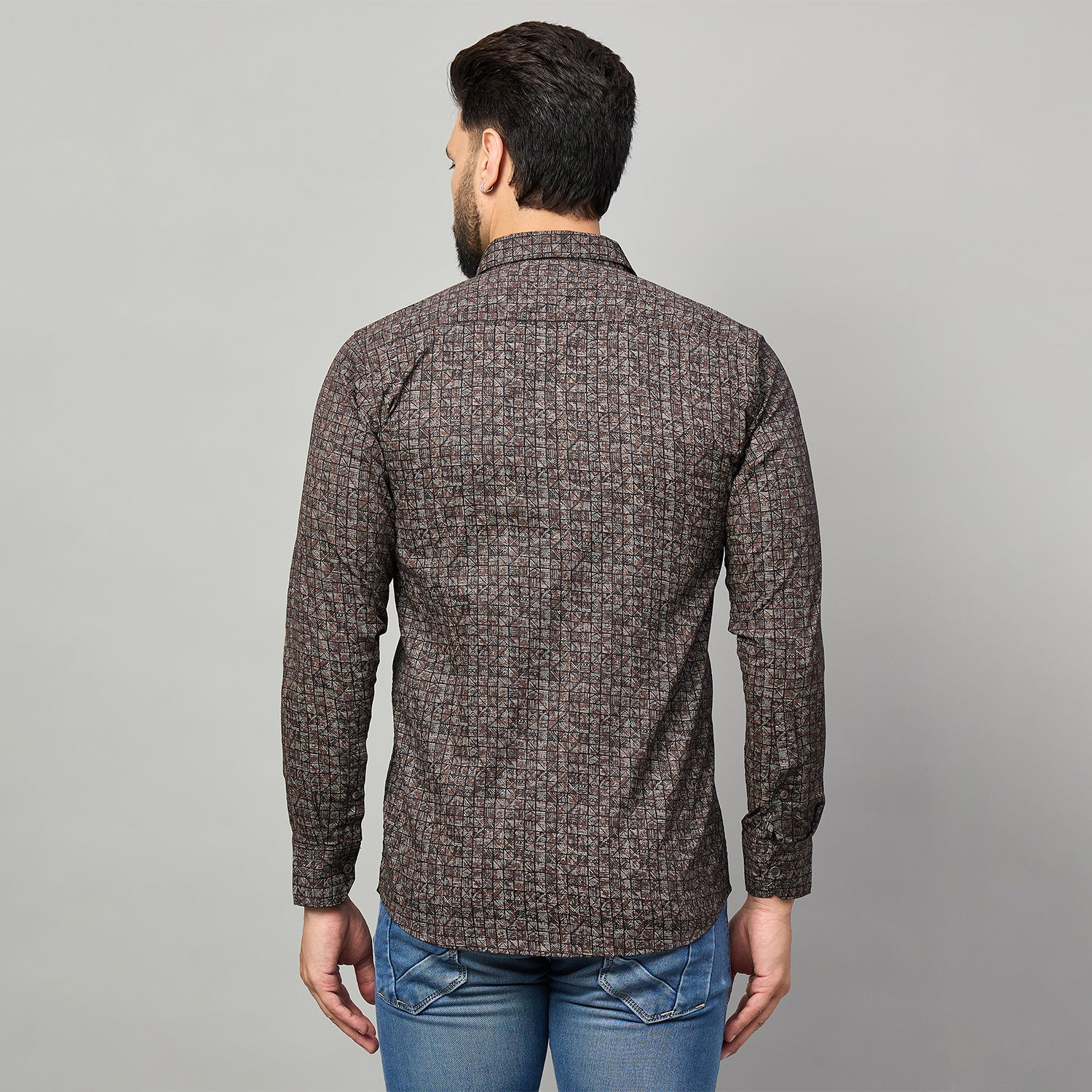 Duke Urban Men Full Sleeve Cotton Shirt (SDO8PRAL)