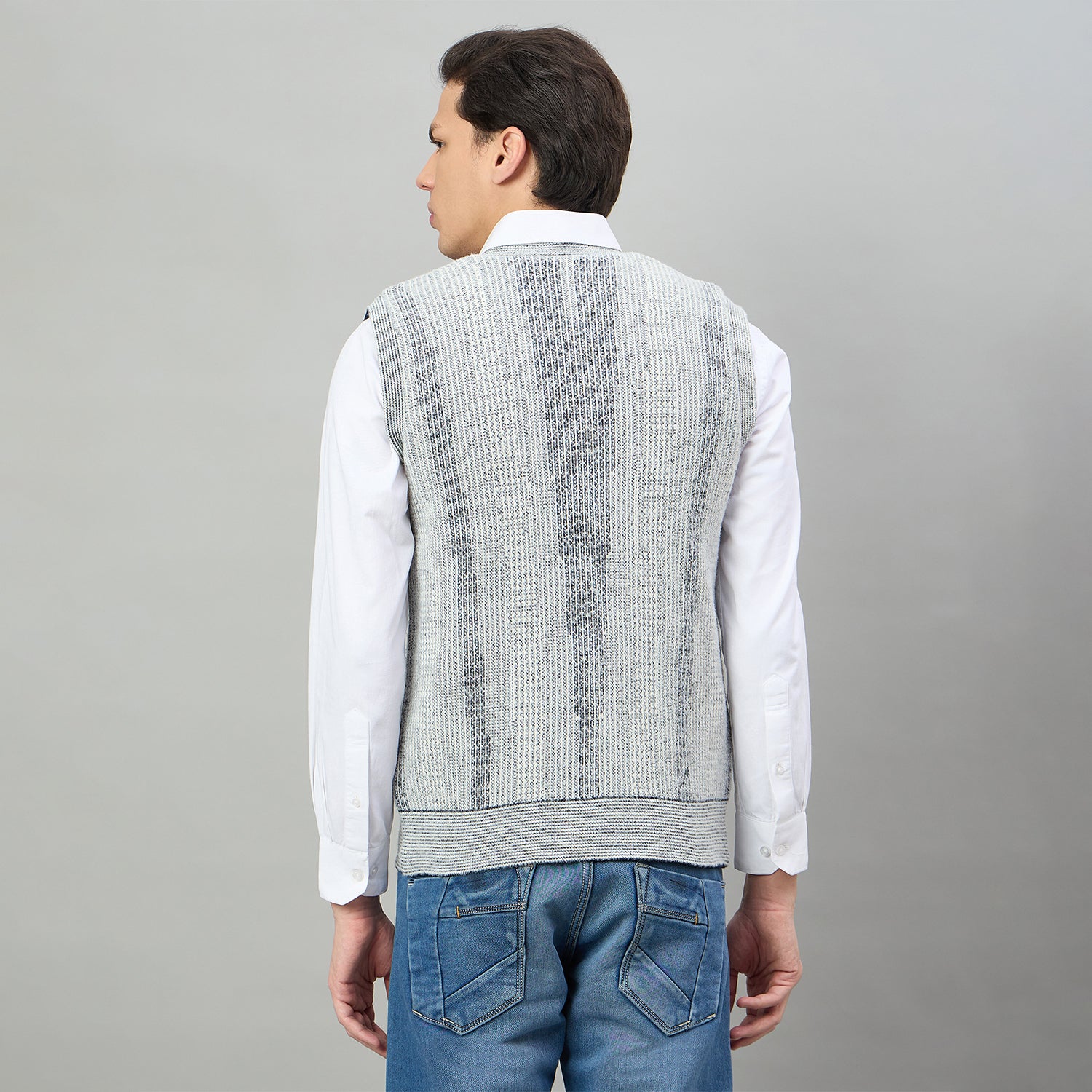 Duke Urban Men Sleeveless Reversible Sweater (SDS2171A)