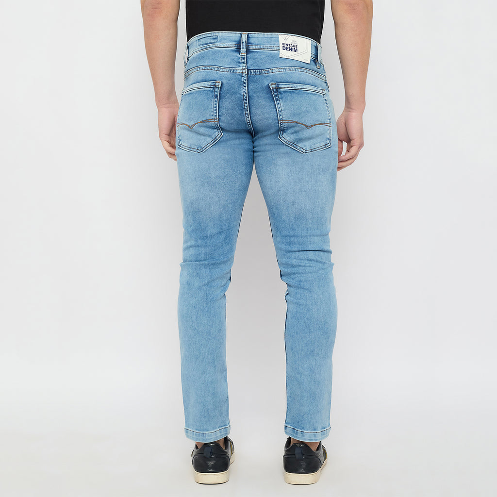 Duke Urban Men Ankle Length Stretchable Jeans (SDD5675A)