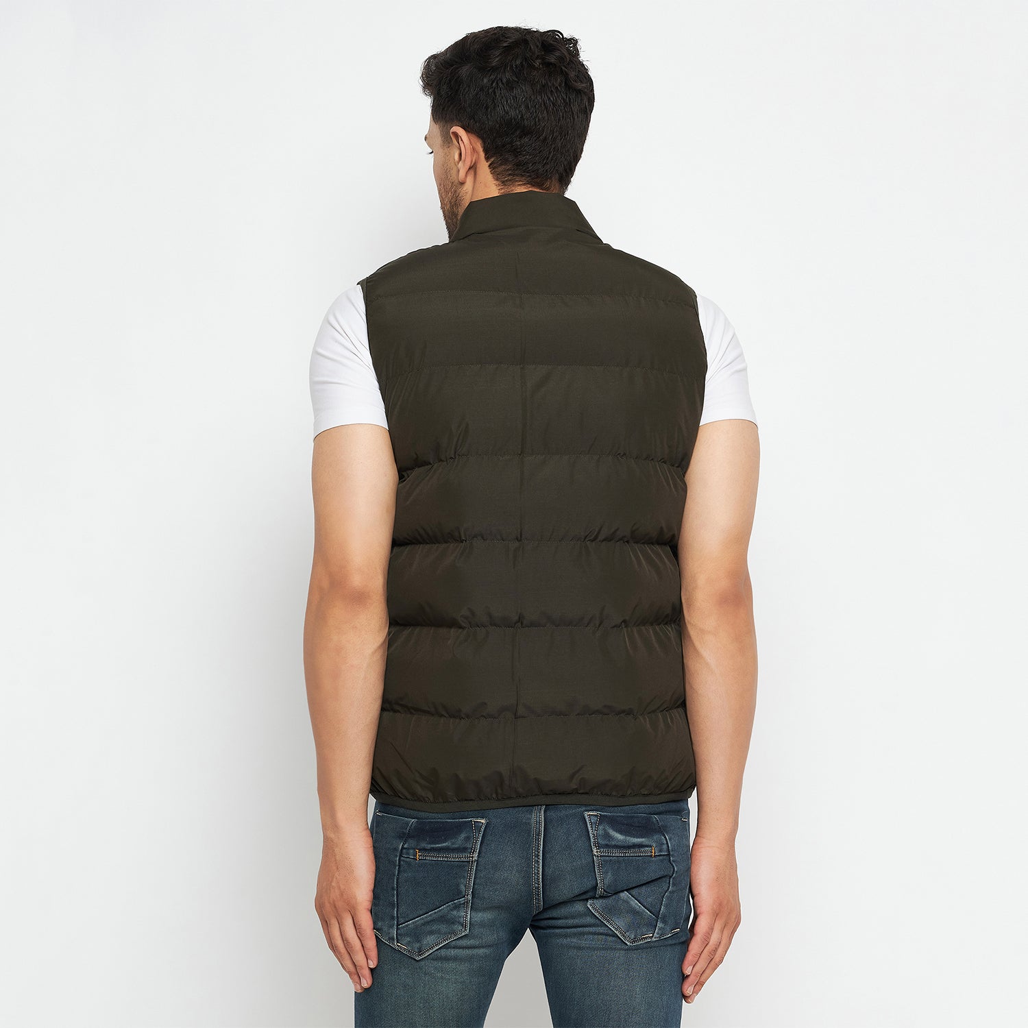 Duke Urban Men Sleeveless Reversible Jacket (SDZ1872)