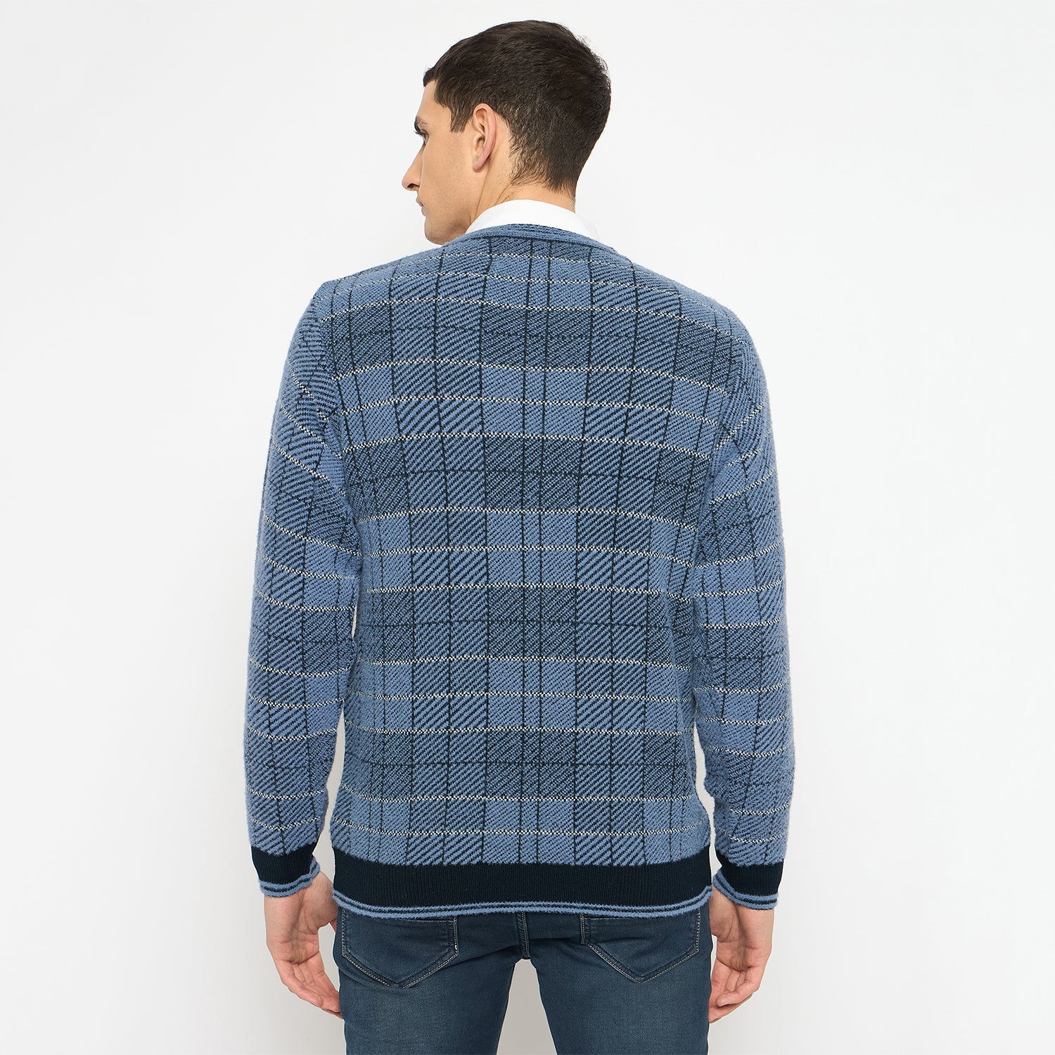Duke Urban Men Full Sleeve V-Neck Sweater (SDS2126)