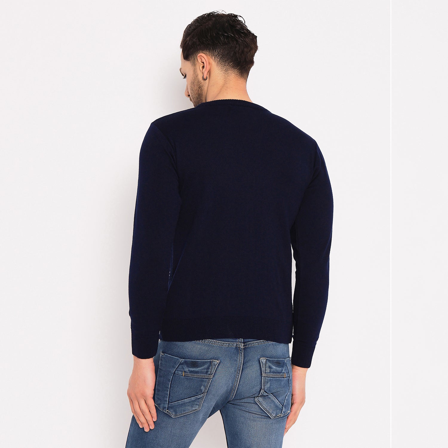 Duke Urban Men Full Sleeve Round Neck Pullover (SDS8085)