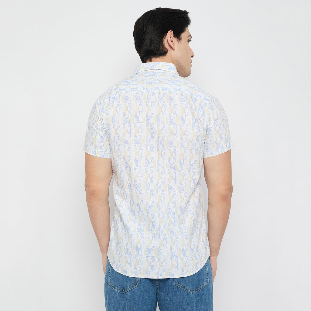 Duke Urban Men Half Sleeve Cotton Shirt (SDO4PRAI)