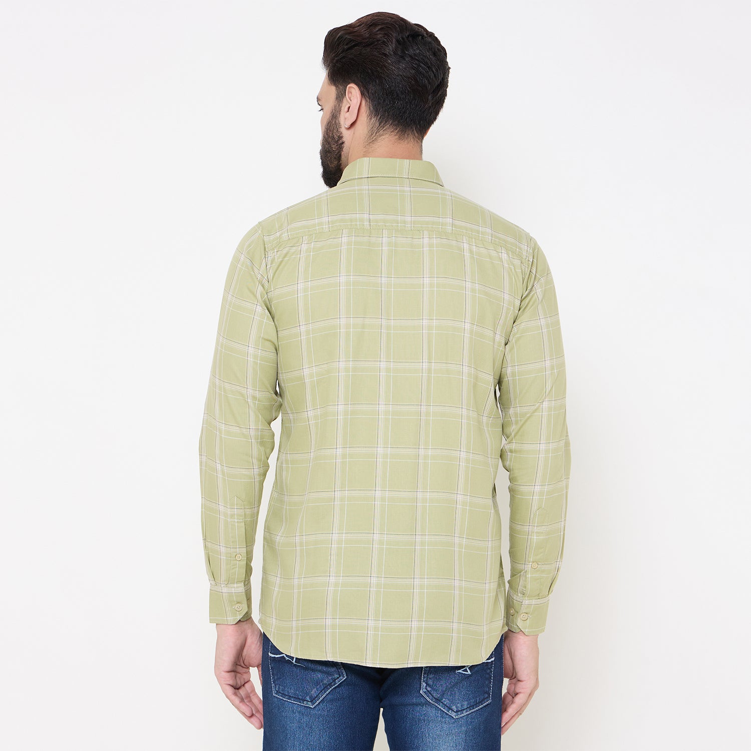 Duke Stardust Men Full Sleeve Cotton Shirt (SDO6CKOB)