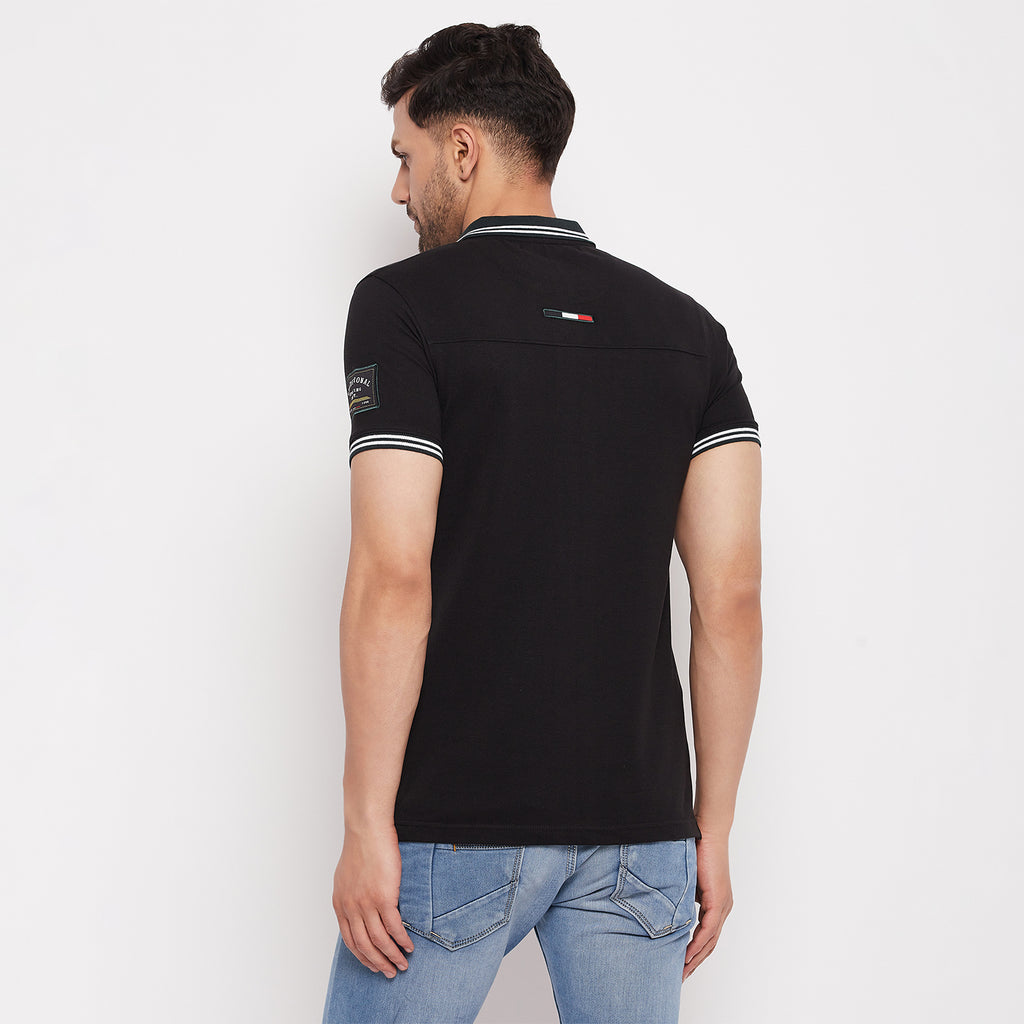 Duke Stardust Men Polo Neck Half Sleeve Cotton T-shirt (LF5855)