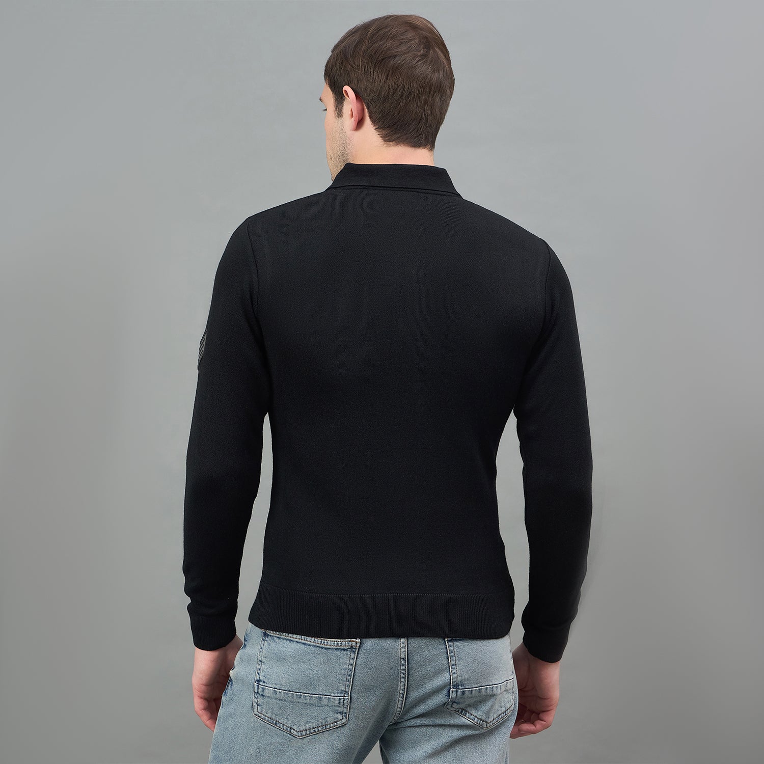 Duke Urban Men Full Sleeve Collared Neck Sweater (SDS2229R)