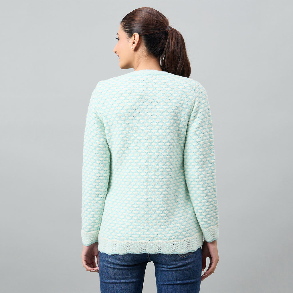 Duke Urban Women Full Sleeve Front Open Regular Cardigan (SDS1287)