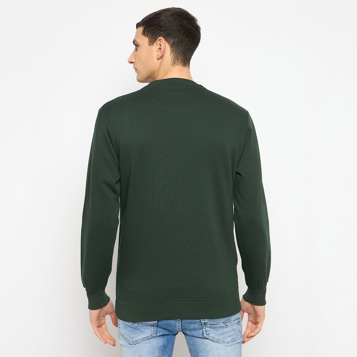 Duke Urban Men Solid Sweatshirt (LF6451)