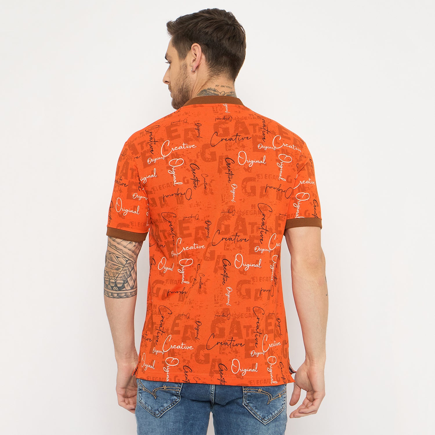 Duke Urban Men Half Sleeve Cotton Tshirt (ONLF306)
