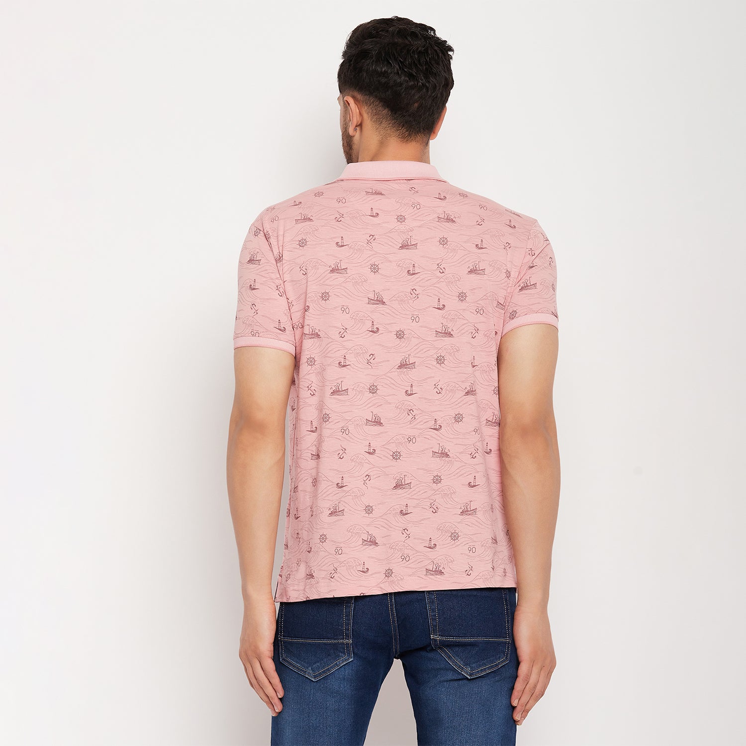Duke Urban Men Half Sleeve Cotton T-shirt (LF5870)