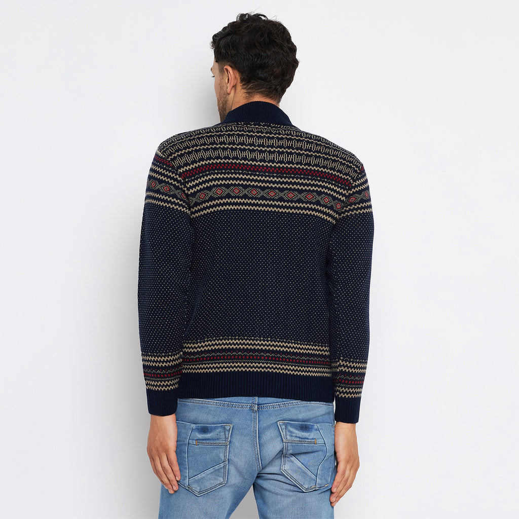 Duke Urban Men Full Sleeve High Neck Pullover (SDS2082)