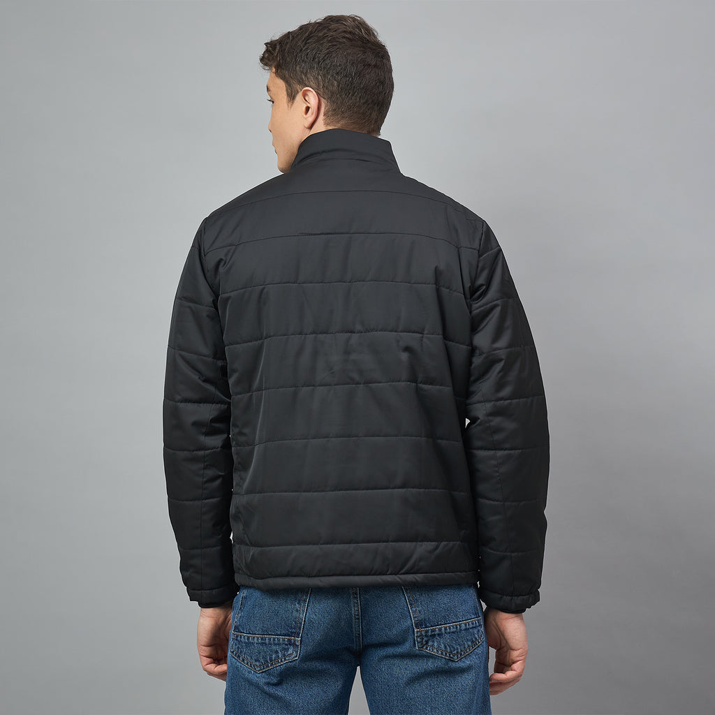 Duke Urban Men Fulll Sleeve High Neck Puffer Jacket (SDZ3118)