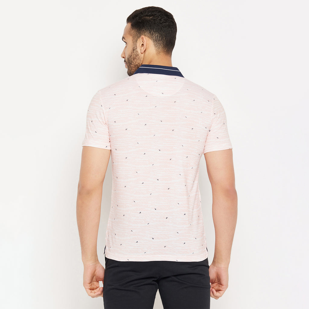 Duke Stardust Men Half Sleeve Polo Neck Cotton T-shirt (4260)