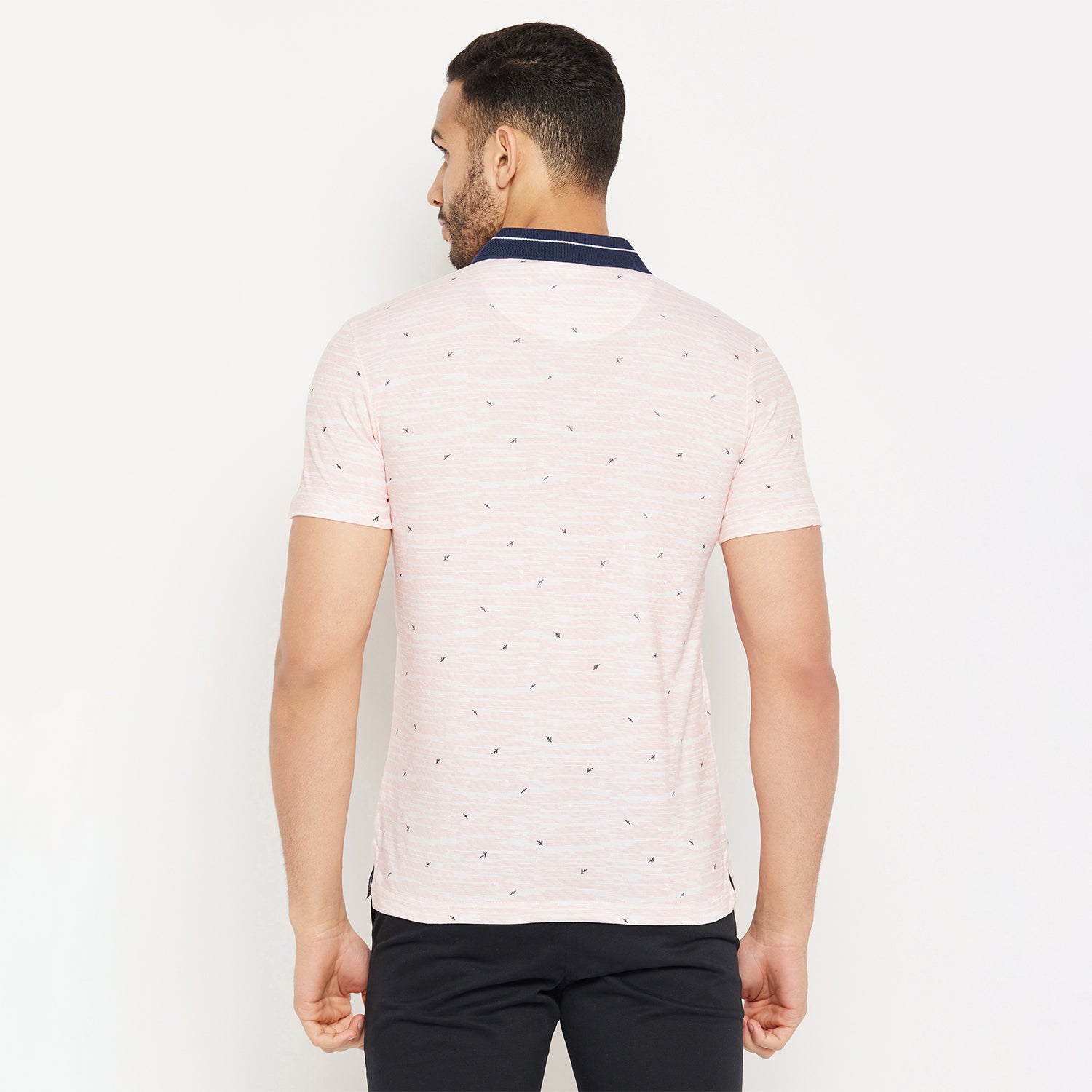 Duke Stardust Men Half Sleeve Polo Neck Cotton T-shirt (4260)