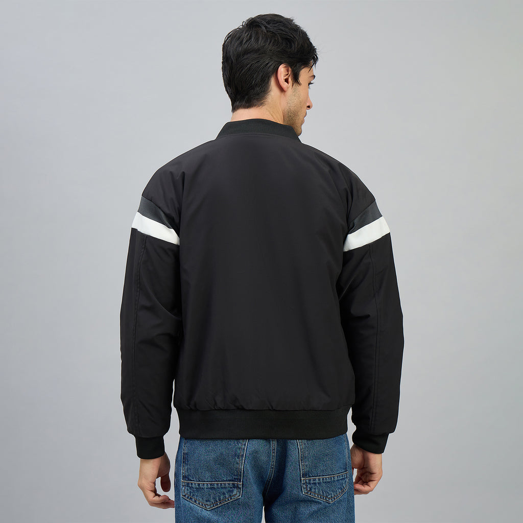 Duke Men Full Sleeve Stand Collar Reversible Jacket (SDZ3238)
