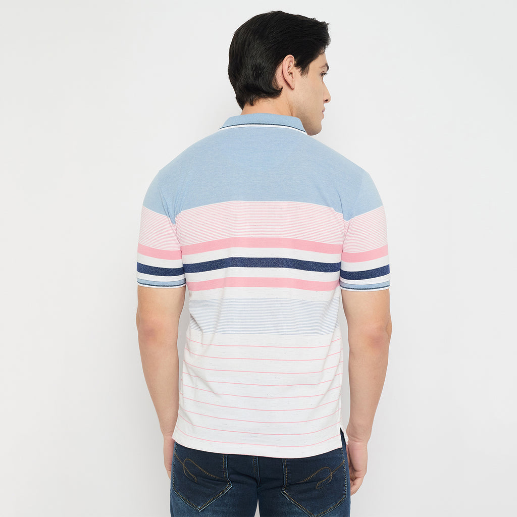Duke Urban Men Half Sleeve Cotton Polo Tshirt (LF7364)