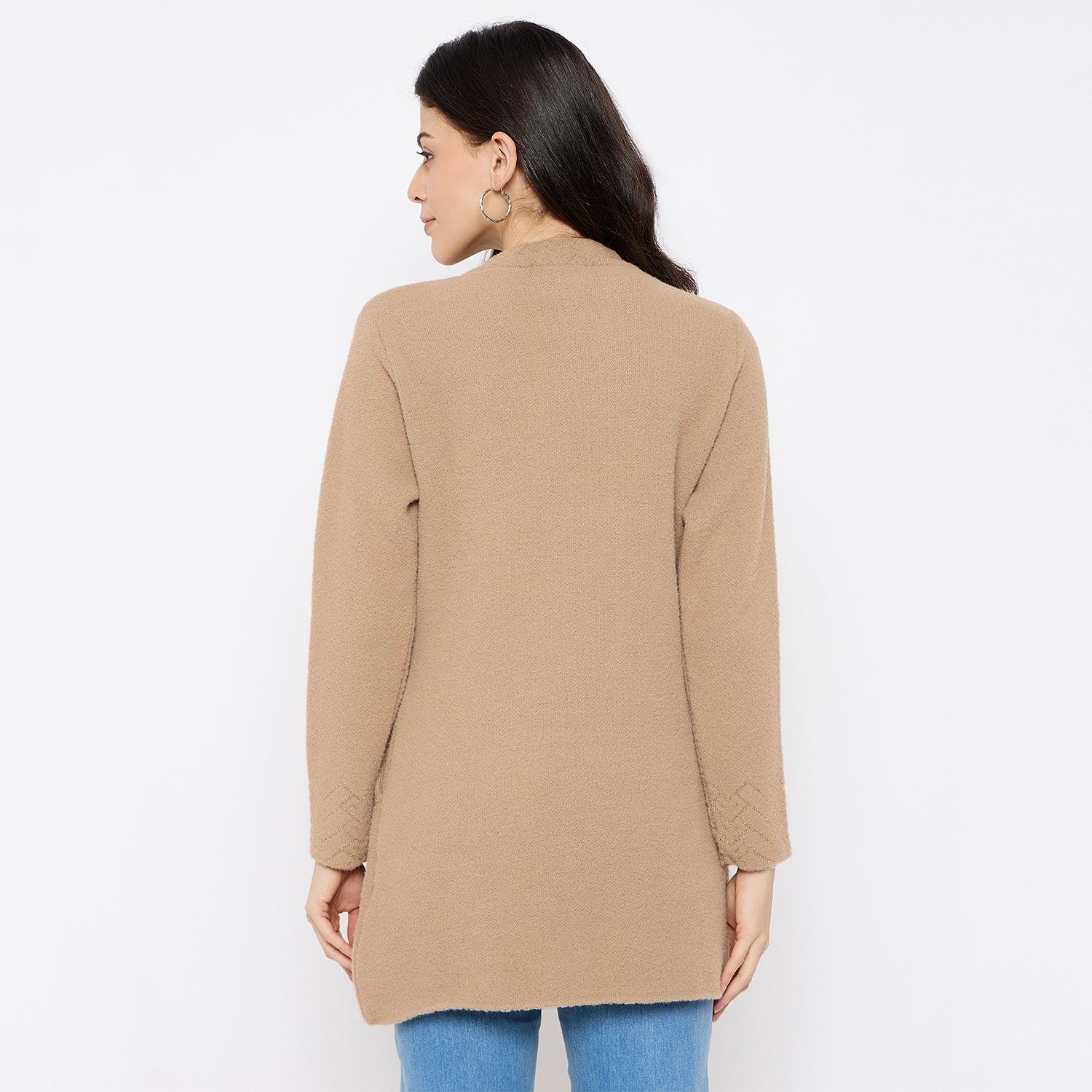 Duke Urban Women Full Sleeve Long Shrug (SDS1399)