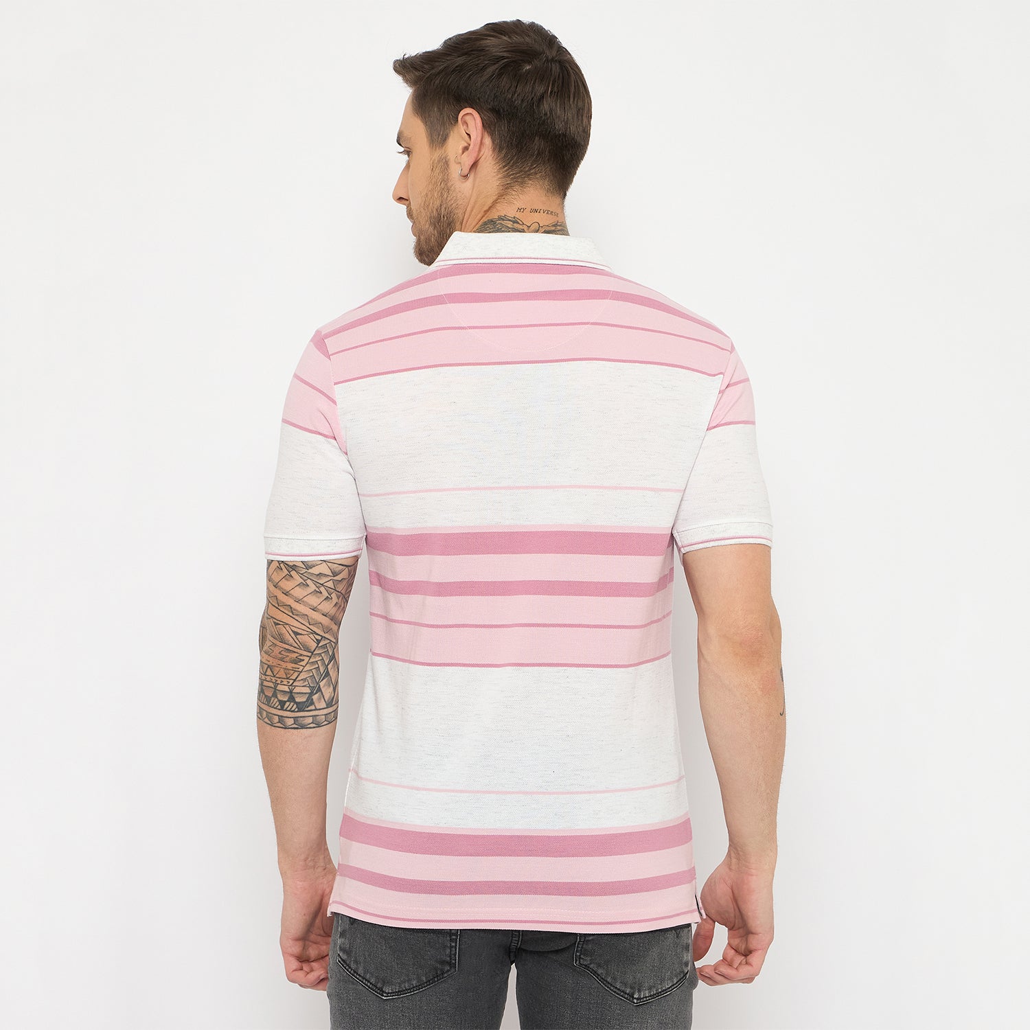 Duke Urban Men Half Sleeve Cotton Tshirt (LF7379)