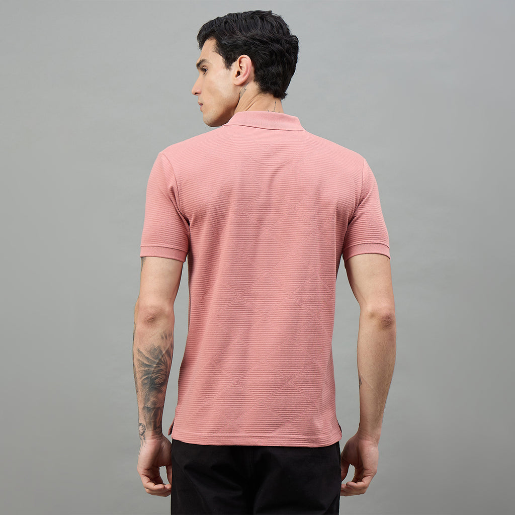 Duke Urban Men Polo Neck Half Sleeve Regular T-Shirt (LF7559)