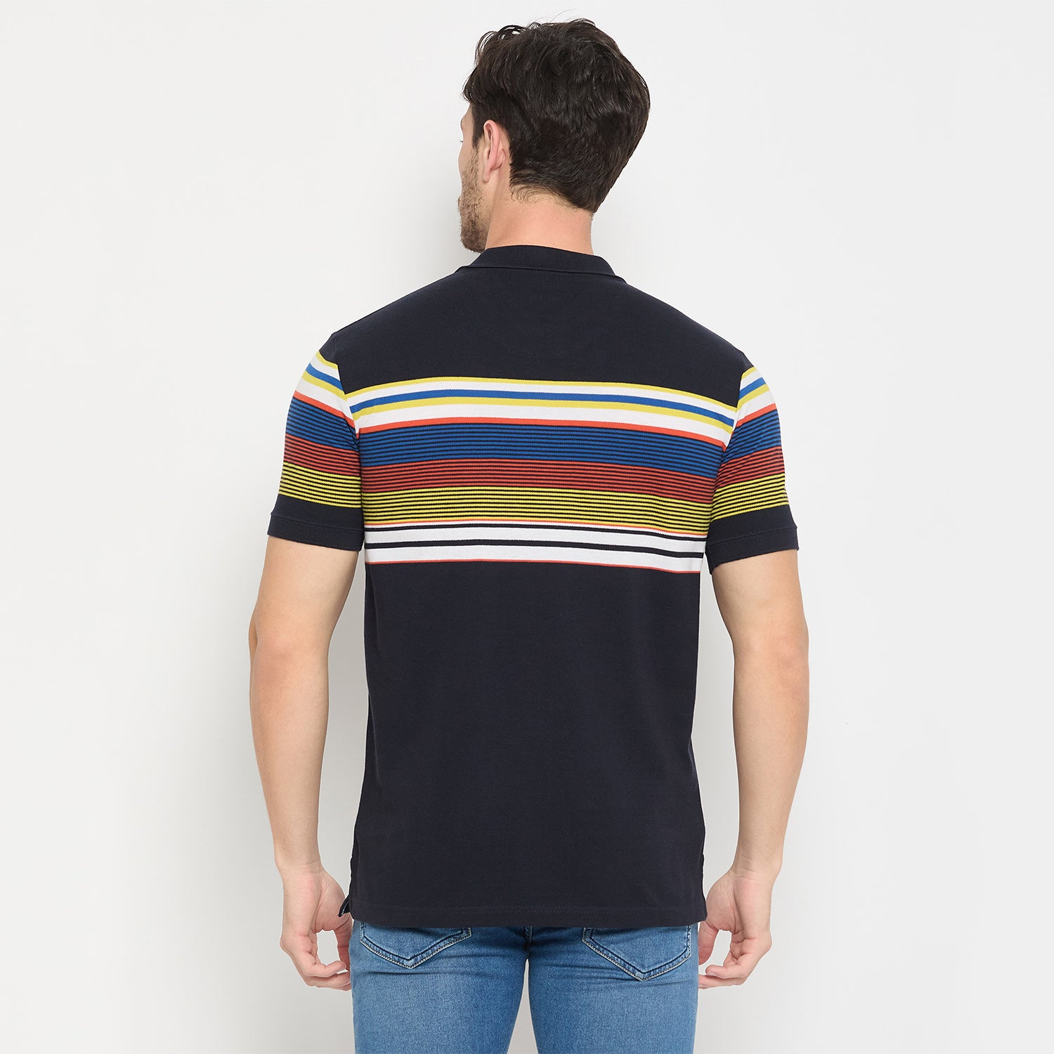 Duke Strardust Men Half Sleeve Cotton T-shirt (LF7067)