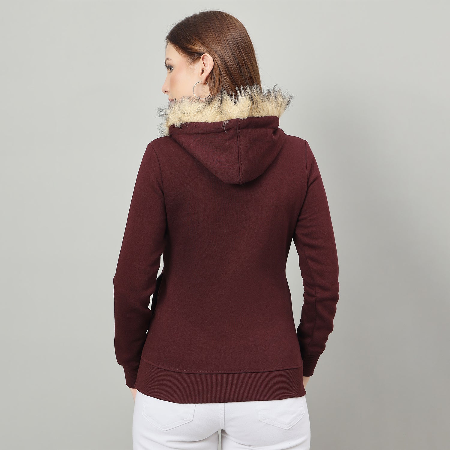 Duke Urban Women Hooded Regular Sweatshirt (LFX957)